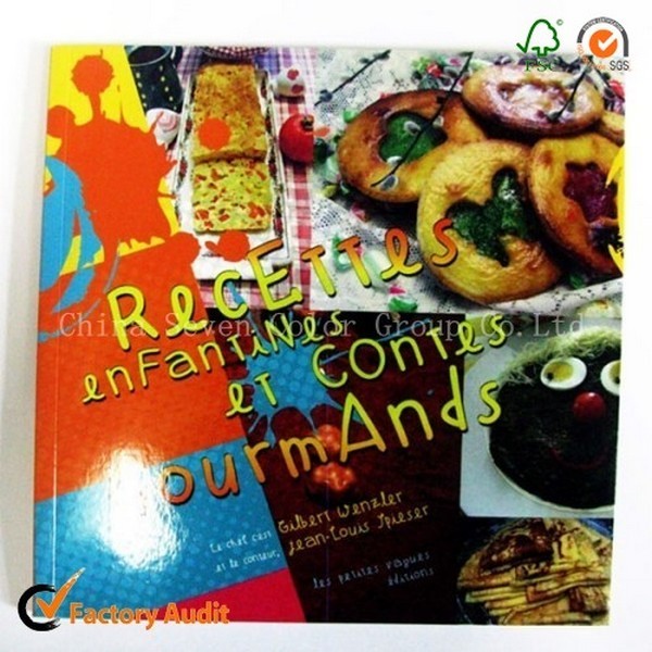 Custom Professional Printing Cook Book